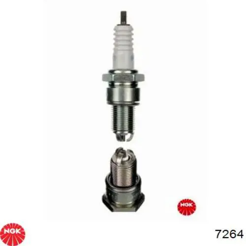 Świeca zapłonowa NGK 7264 cena, od 6,27 USD