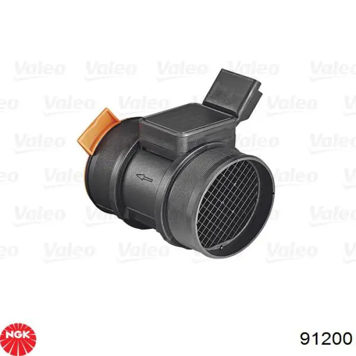 Do koszyka 91200 NGK Czujnik przepływu powietrza, przepływomierz powietrza M.A.F.
