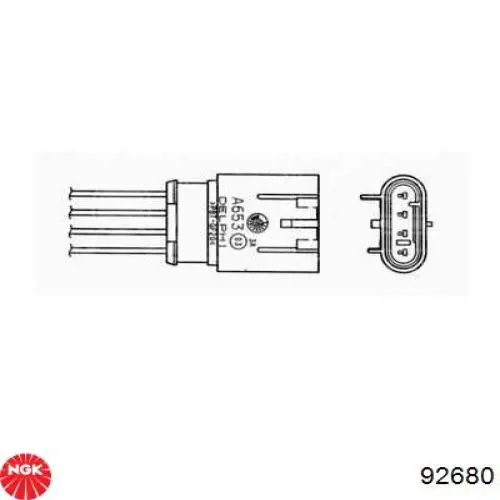 Do koszyka ES2106612B1 Delphi Sonda lambda, czujnik tlenu