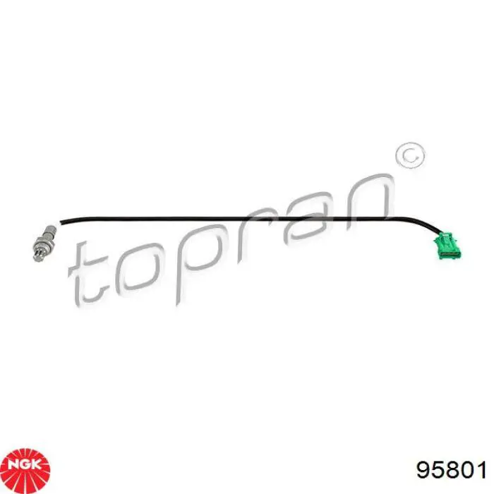 Sonda lambda, czujnik tlenu NGK 95801 cena, od 54,84 USD