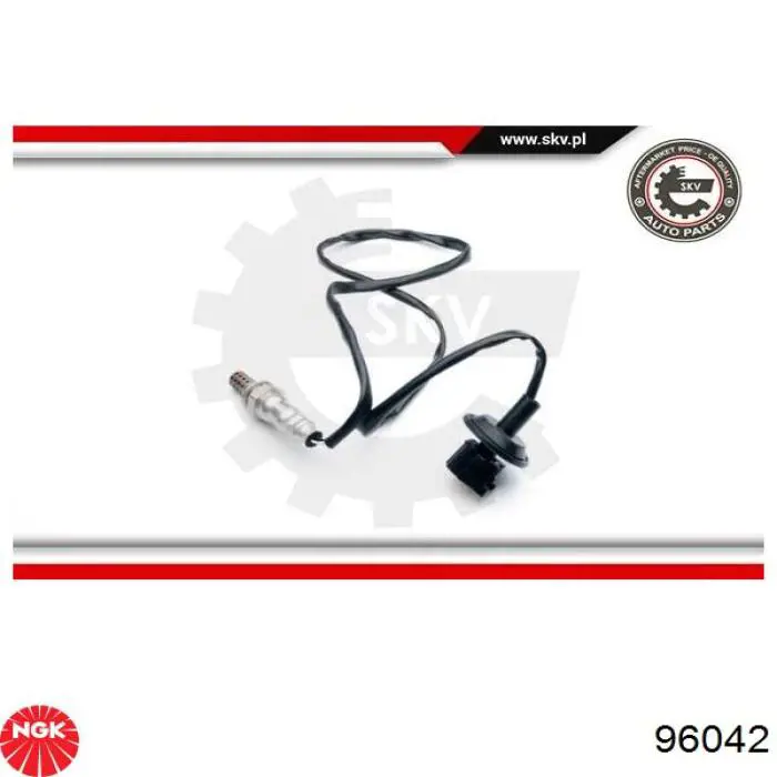 Sonda lambda, czujnik tlenu NGK 96042 cena, od 48,33 USD