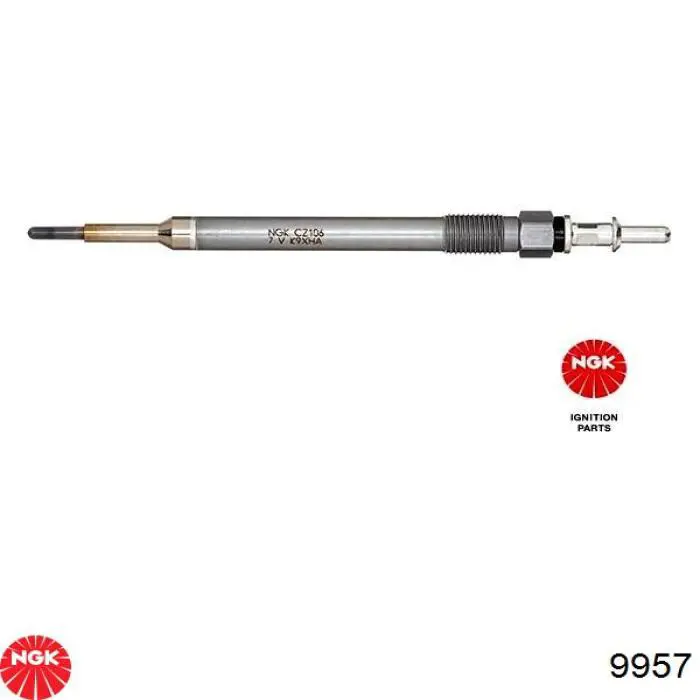 Świeca żarowa NGK 9957 cena, od 15,45 USD
