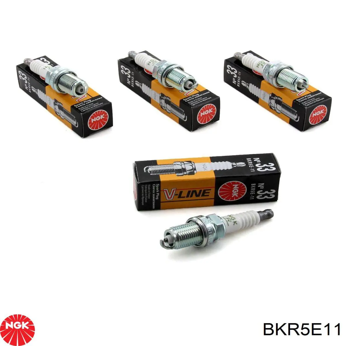 Świeca zapłonowa NGK BKR5E11 cena, od 4,86 USD