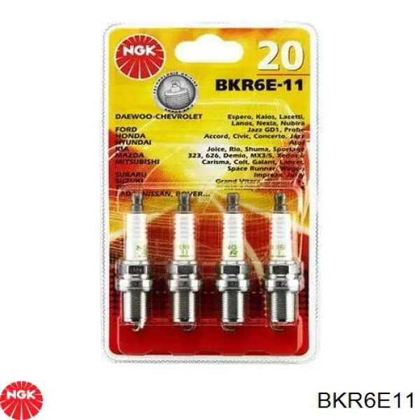 Do koszyka BKR6E11 NGK Świeca zapłonowa