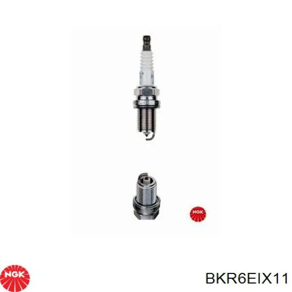 Świeca zapłonowa NGK BKR6EIX11 cena, od 6,90 USD