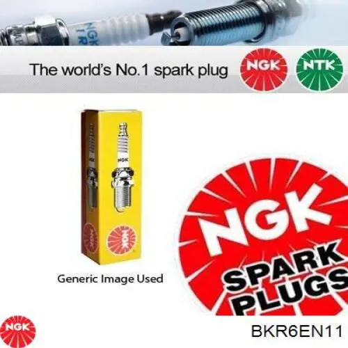 Świeca zapłonowa NGK BKR6EN11 cena, od 5,16 USD