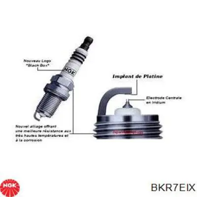 Świeca zapłonowa BKR7EIX NGK