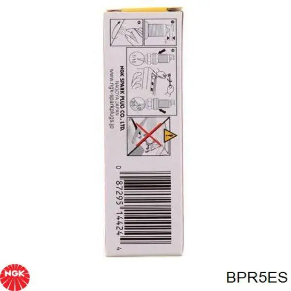 Do koszyka BPR5ES NGK Świeca zapłonowa