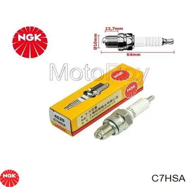 Świeca zapłonowa NGK C7HSA cena, od 5,62 USD