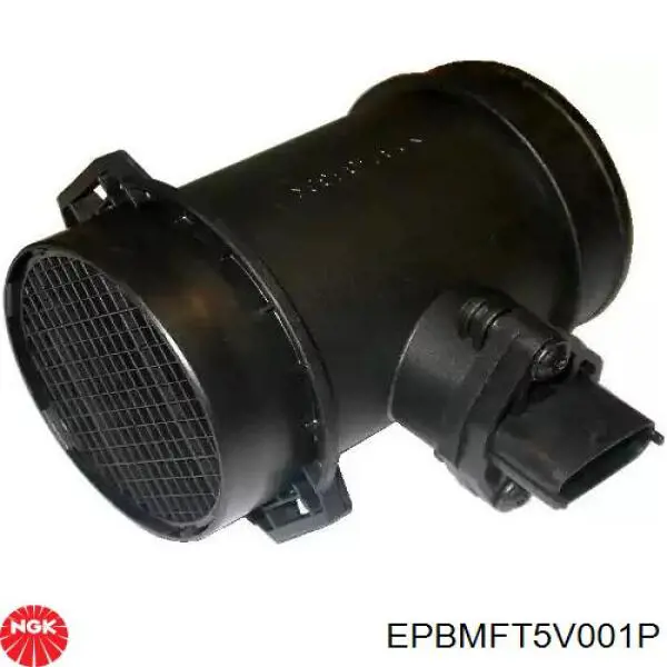 Do koszyka EPBMFT5V001P NGK Czujnik przepływu powietrza, przepływomierz powietrza M.A.F.