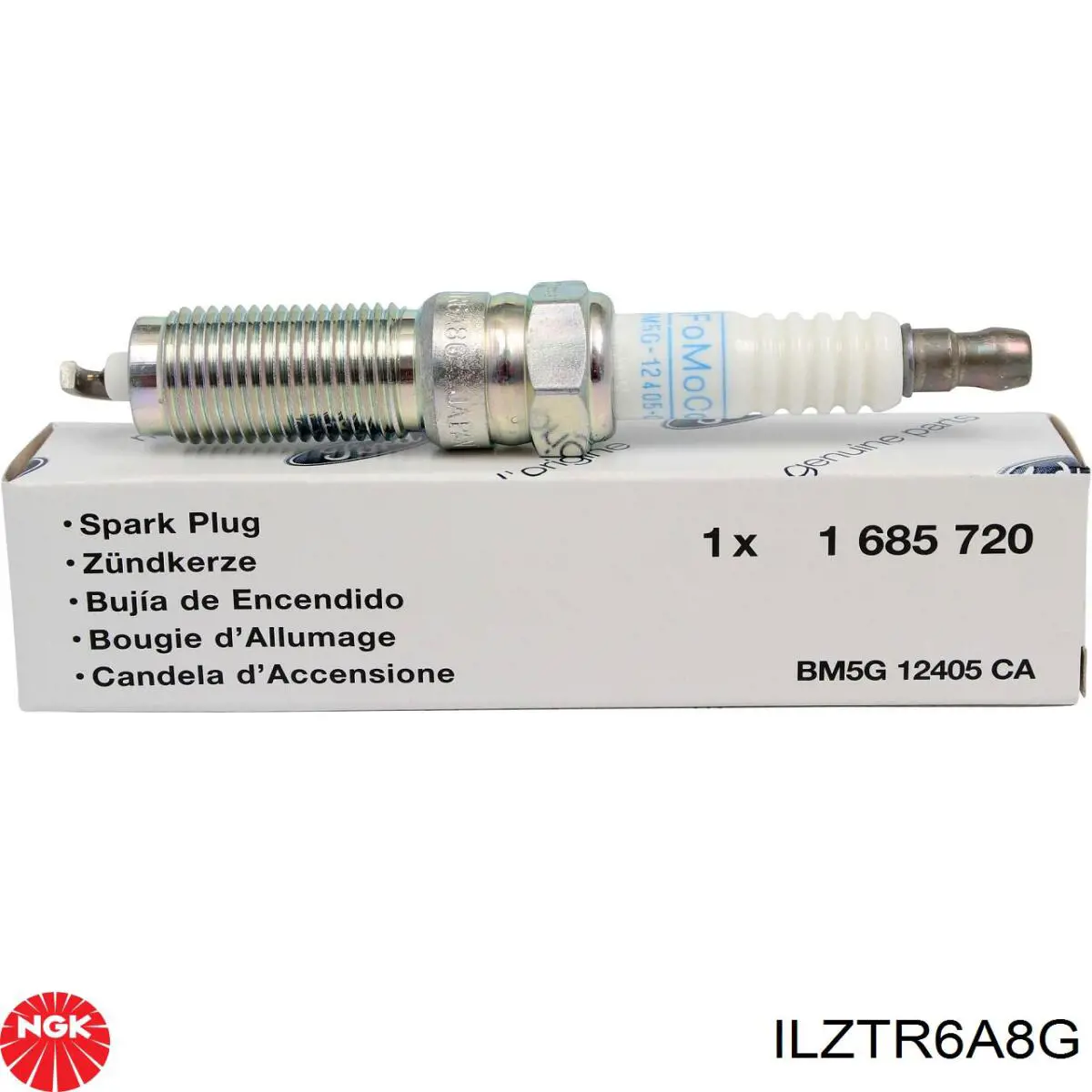 Świeca zapłonowa NGK ILZTR6A8G cena, od 9,22 USD