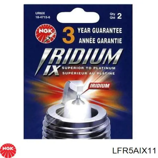 Do koszyka LFR5AIX11 NGK Świeca zapłonowa