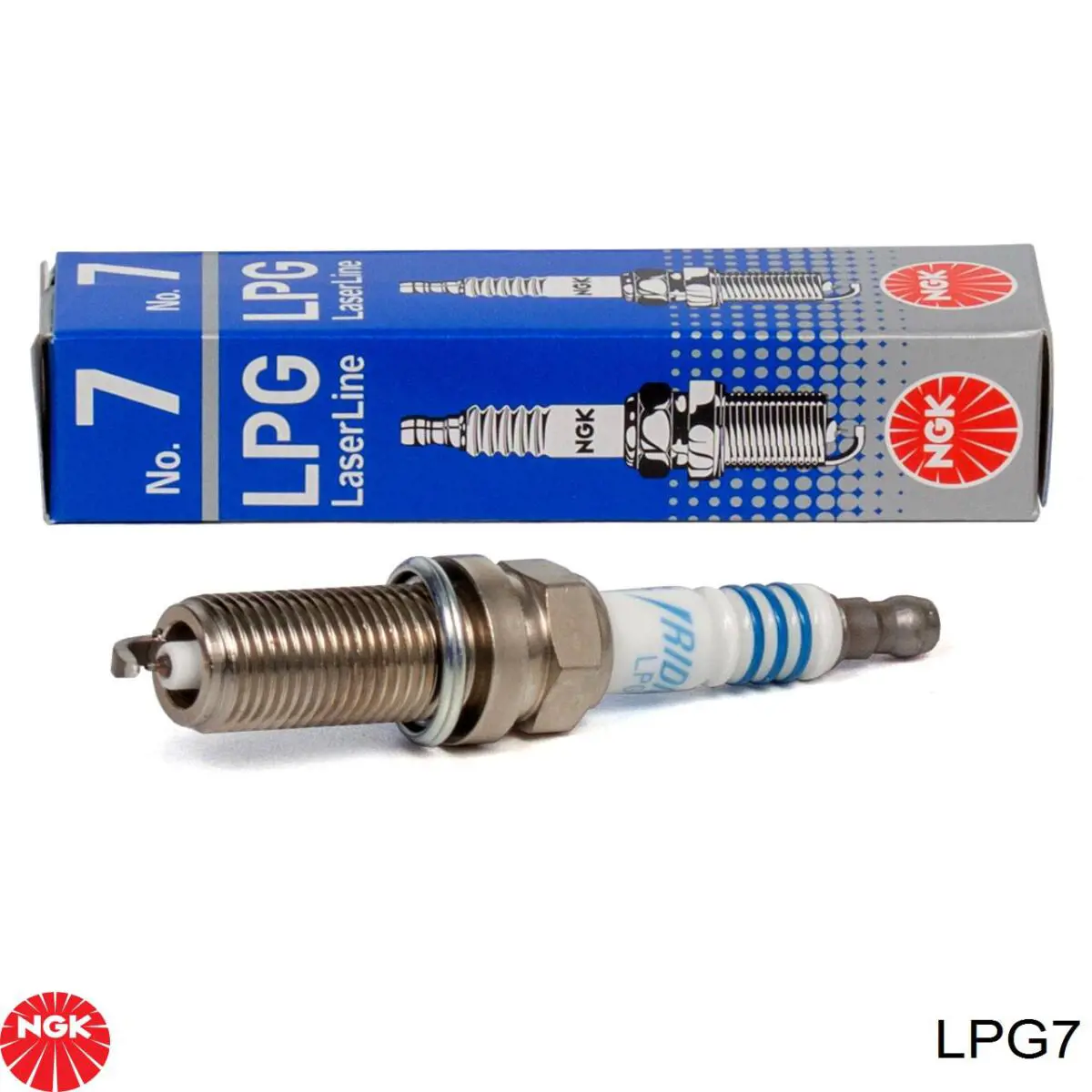 Świeca zapłonowa NGK LPG7 cena, od 17,23 USD