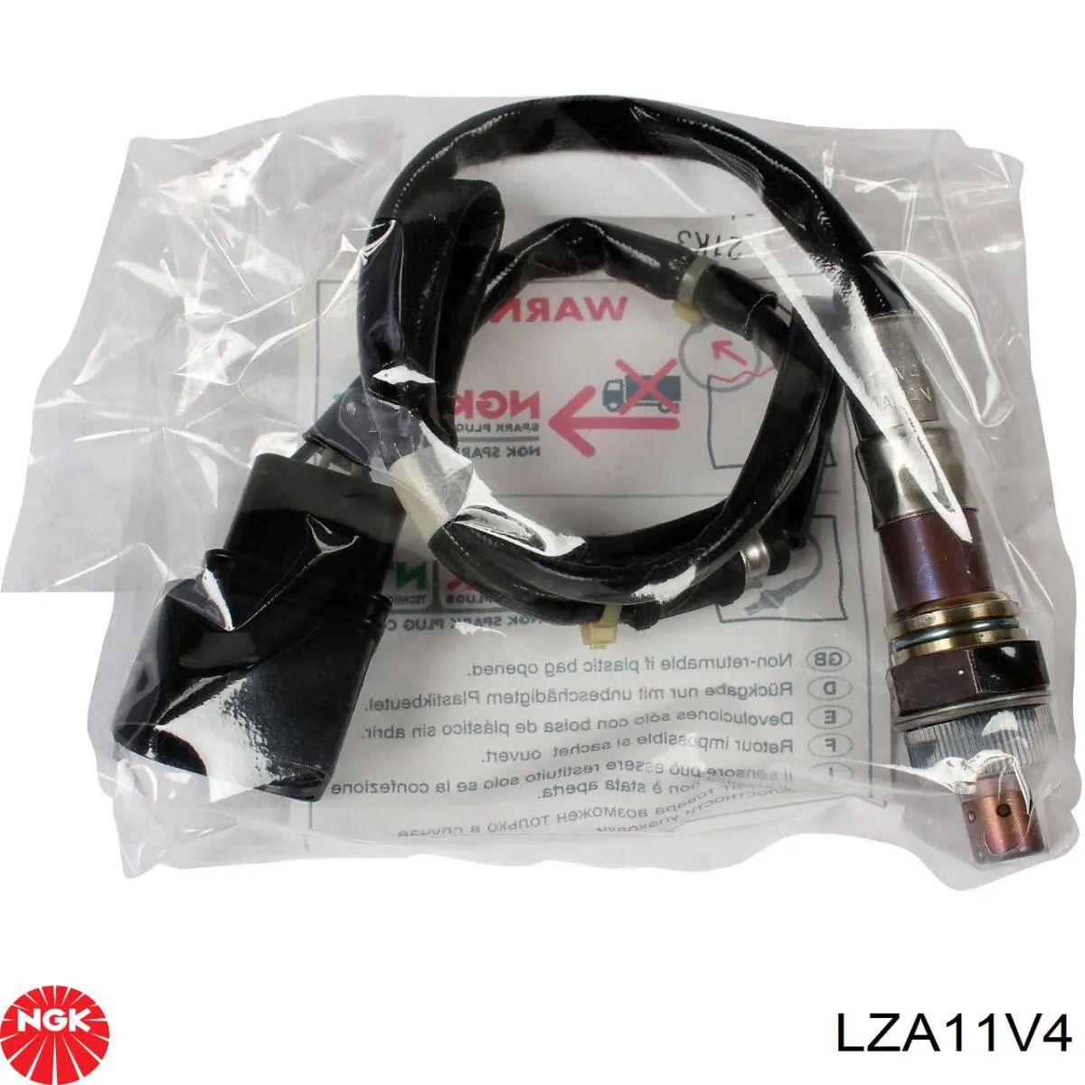 Sonda lambda czujnik tlenu przed katalizatorem NGK LZA11V4 cena, od 115,37 USD
