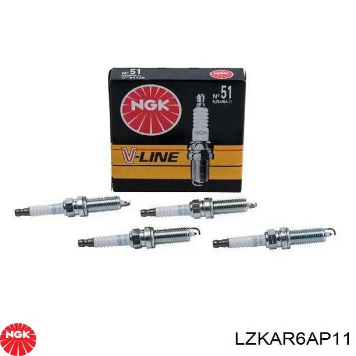 Świeca zapłonowa NGK LZKAR6AP11 cena, od 15,35 USD