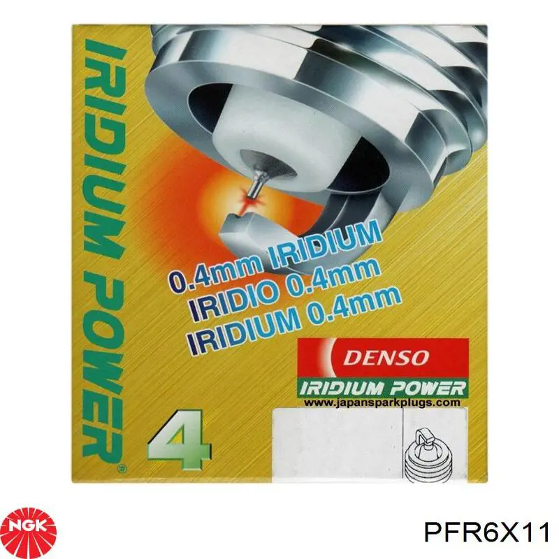 Świeca zapłonowa PFR6X11 NGK