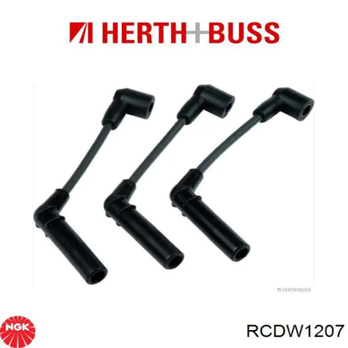 Zestaw przewodów wysokiego napięcia NGK RCDW1207 cena, od 16,59 USD