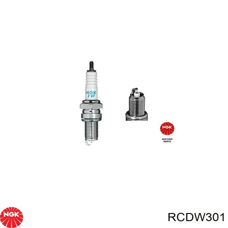 Do koszyka RCDW301 NGK Zestaw przewodów wysokiego napięcia