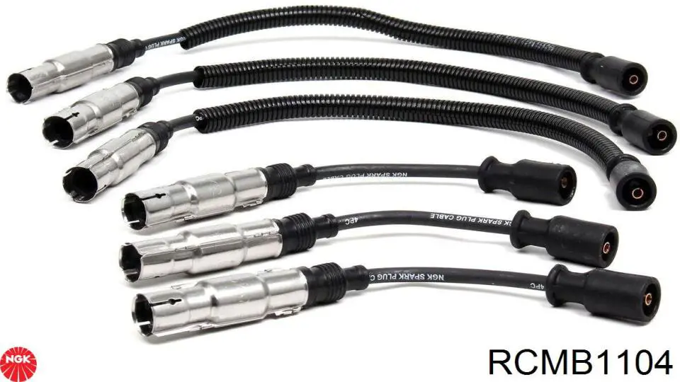 RCMB1104 NGK Zestaw przewodów wysokiego napięcia