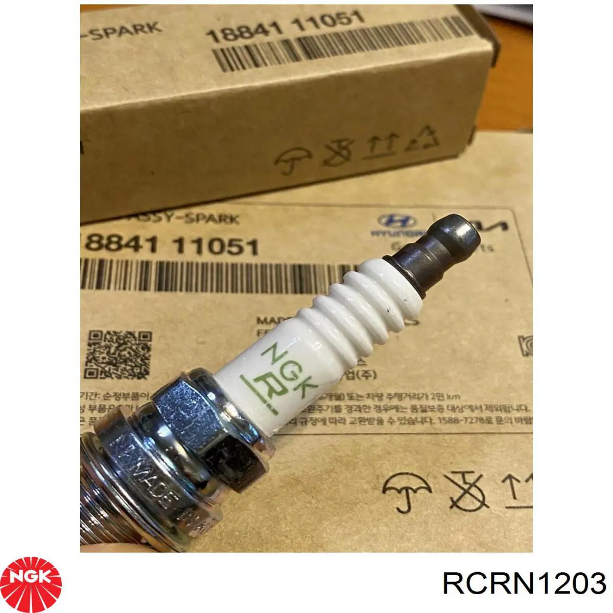 RCRN1203 NGK Zestaw przewodów wysokiego napięcia