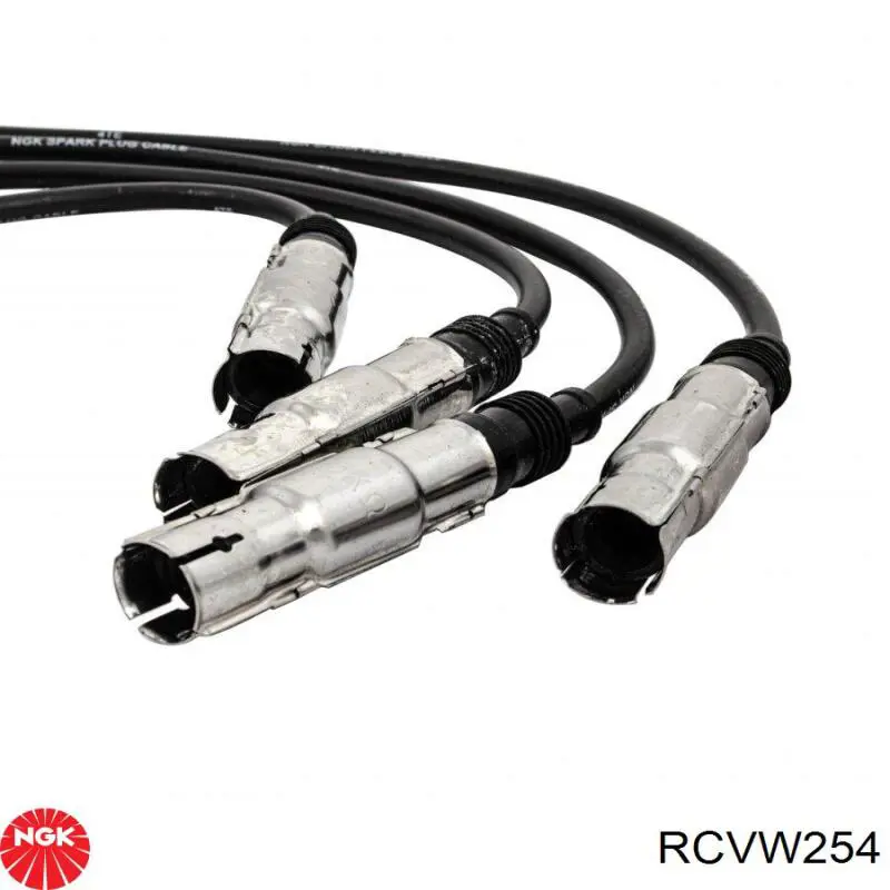Do koszyka RCVW254 NGK Zestaw przewodów wysokiego napięcia