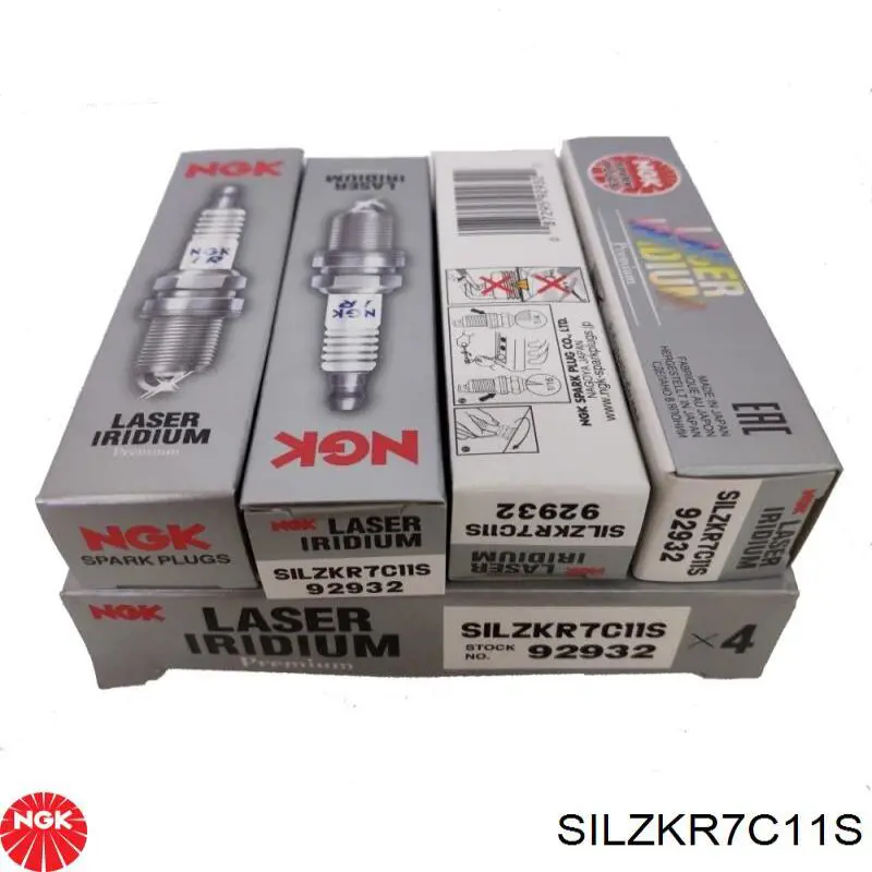 Świeca zapłonowa NGK SILZKR7C11S cena, od 17,45 USD