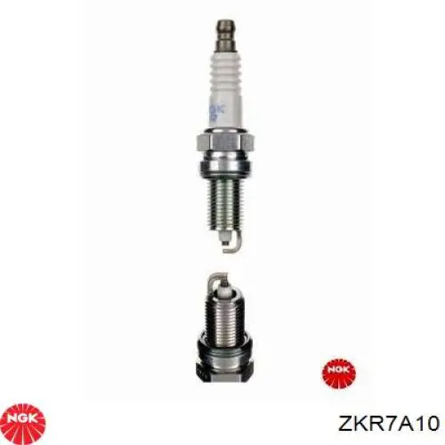 Świeca zapłonowa NGK ZKR7A10 cena, od 4,37 USD