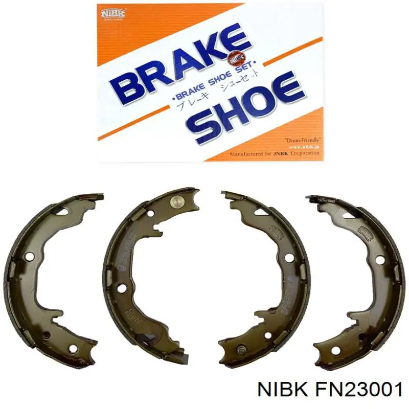 Klocki hamulca ręcznego Nibk FN23001 cena, od 26,21 USD