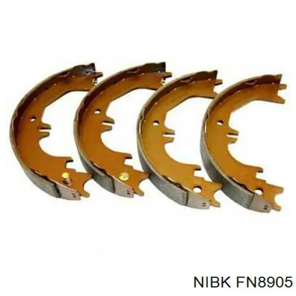 FN8905 Nibk Klocki hamulca ręcznego
