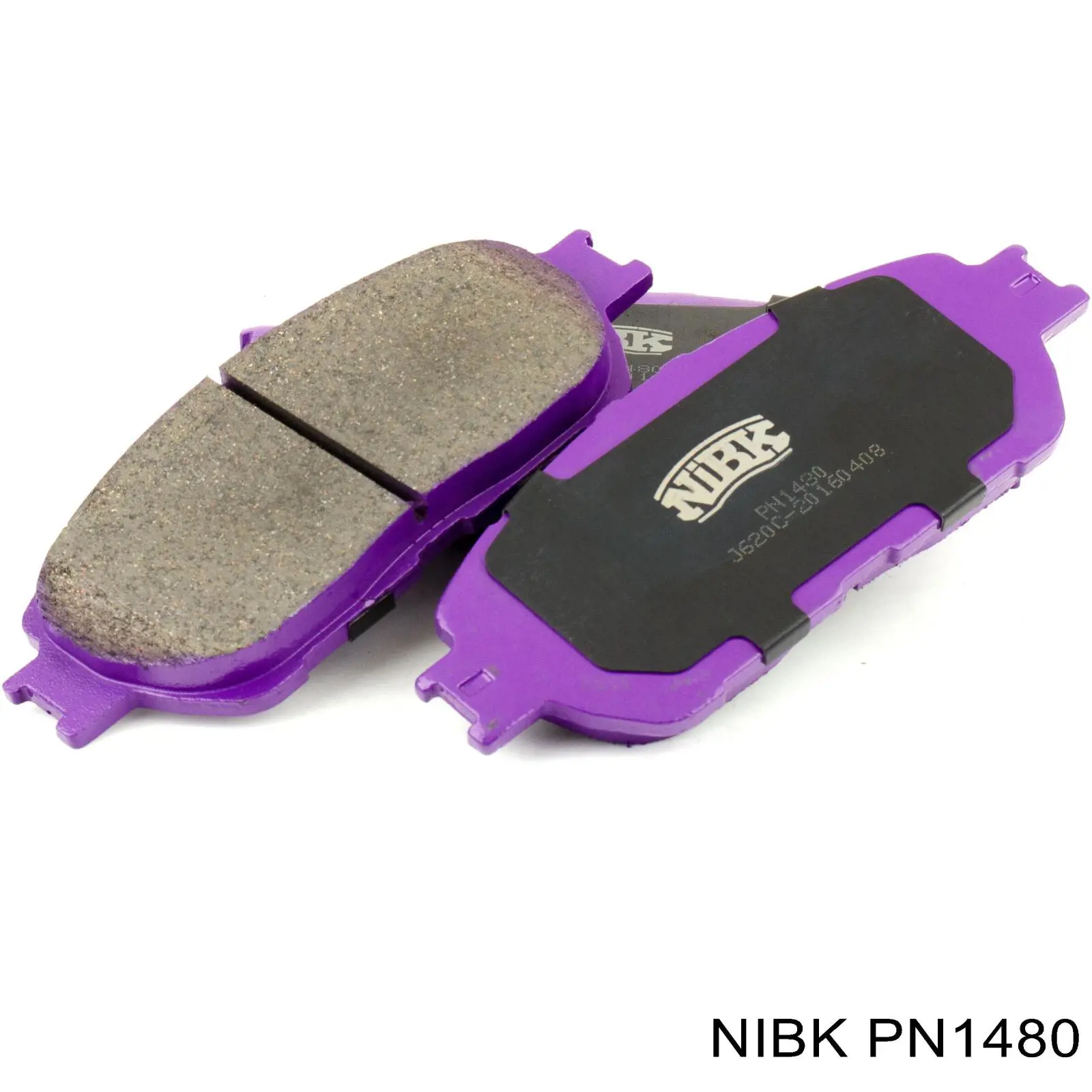 Klocki hamulcowe przednie tarczowe Nibk PN1480 cena, od 25,35 USD