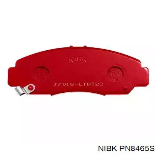 PN8465S Nibk Klocki hamulcowe przednie tarczowe