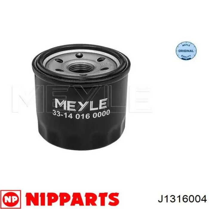 Do koszyka J1316004 Nipparts Filtr oleju