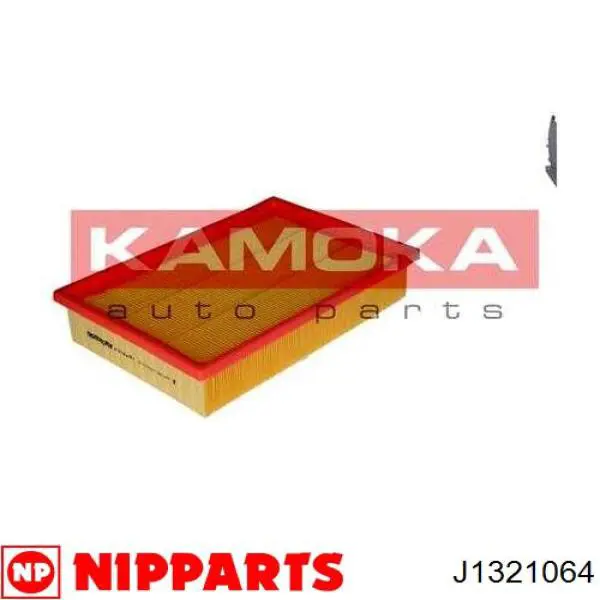 Do koszyka J1321064 Nipparts Filtr powietrza