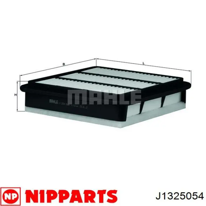 Do koszyka J1325054 Nipparts Filtr powietrza