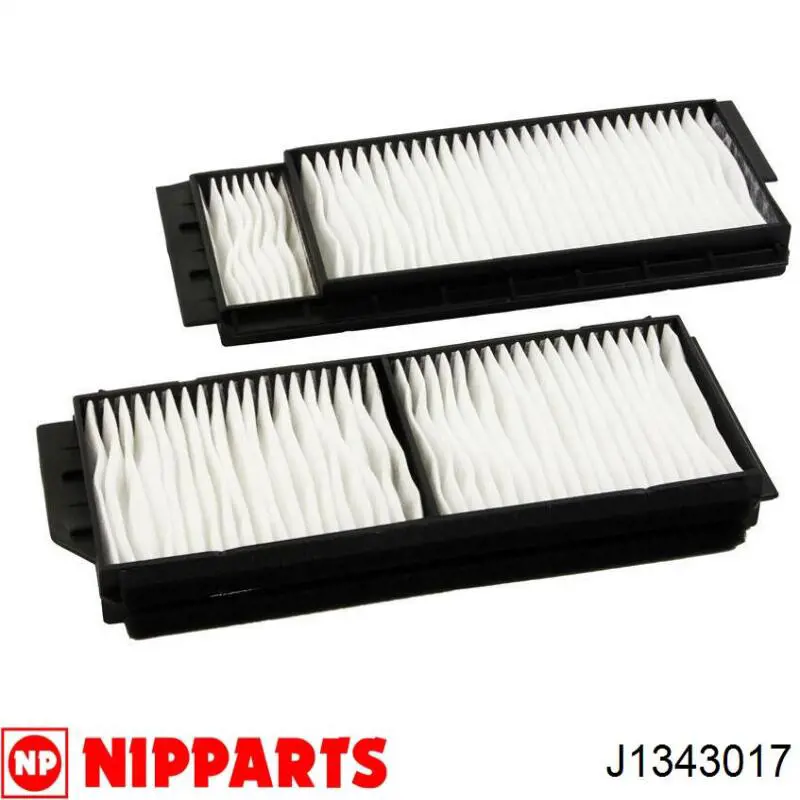 Do koszyka J1343017 Nipparts Filtr kabiny