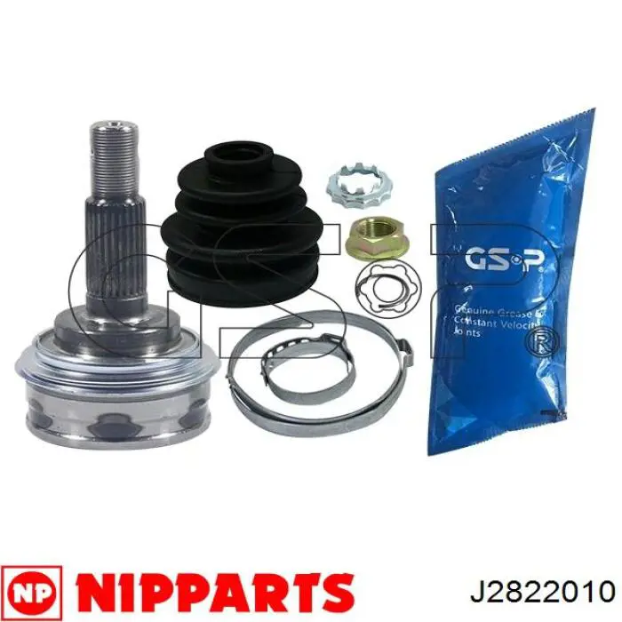 Do koszyka J2822010 Nipparts Przegub homokinetyczny przedni zewnętrzny