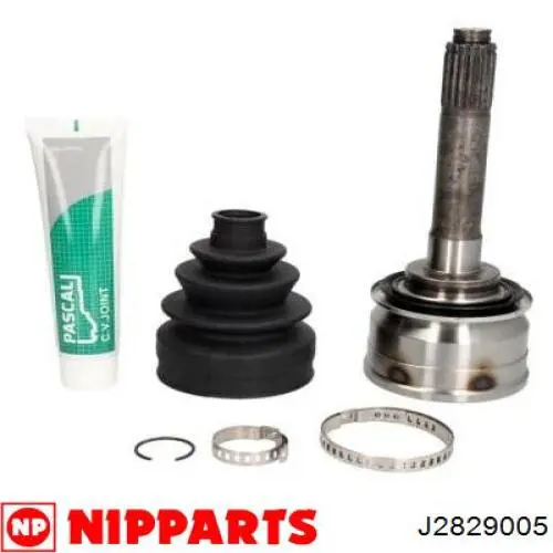 Do koszyka J2829005 Nipparts Przegub homokinetyczny przedni zewnętrzny