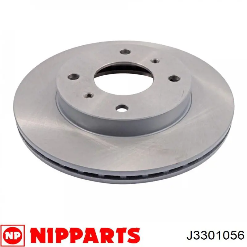 Do koszyka J3301056 Nipparts Tarcza hamulcowa przednia