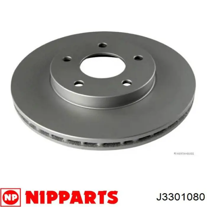 Tarcza hamulcowa przednia Nipparts J3301080 cena, od 70,85 USD