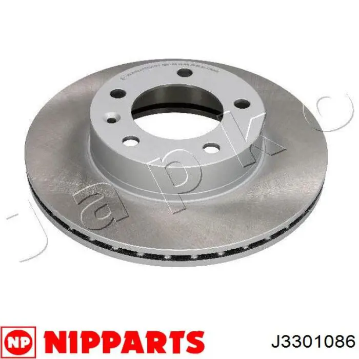 Do koszyka J3301086 Nipparts Tarcza hamulcowa przednia