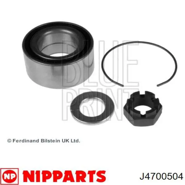 Do koszyka J4700504 Nipparts Łożysko piasty przedniej
