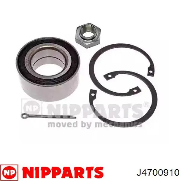 Łożysko piasty przedniej Nipparts J4700910 cena, od 17,45 USD