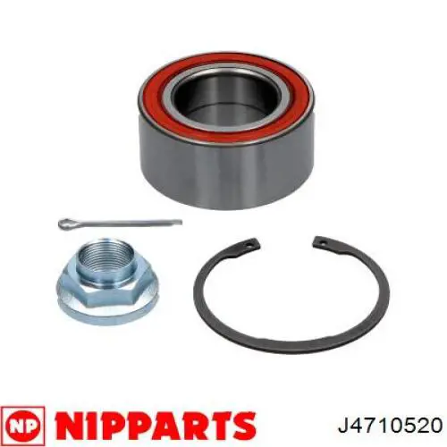 Do koszyka J4710520 Nipparts Lożysko piasty tylnej