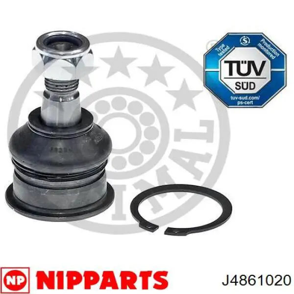 Do koszyka J4861020 Nipparts Sworzeń wahacza dolny