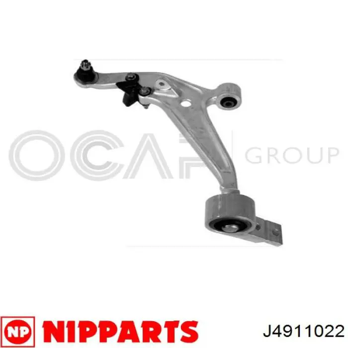 Do koszyka J4911022 Nipparts Wahacz zawieszenia przedniego dolny prawy