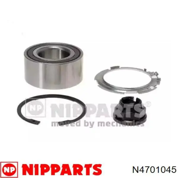 Łożysko piasty przedniej Nipparts N4701045 cena, od 20,02 USD