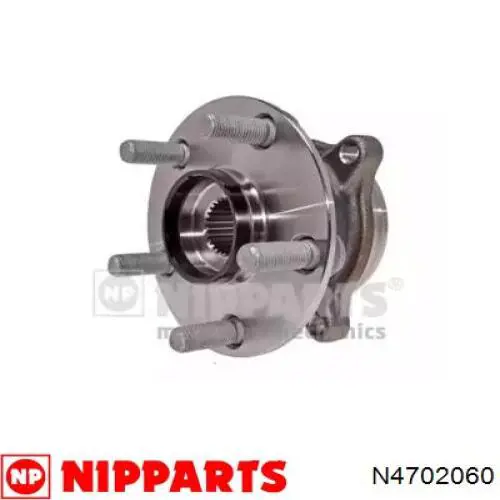 Do koszyka N4702060 Nipparts Piasta przednia