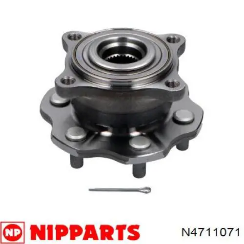 Do koszyka N4711071 Nipparts Piasta tylna