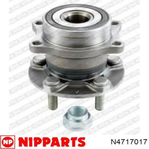 Piasta tylna Nipparts N4717017 cena, od 85,11 USD