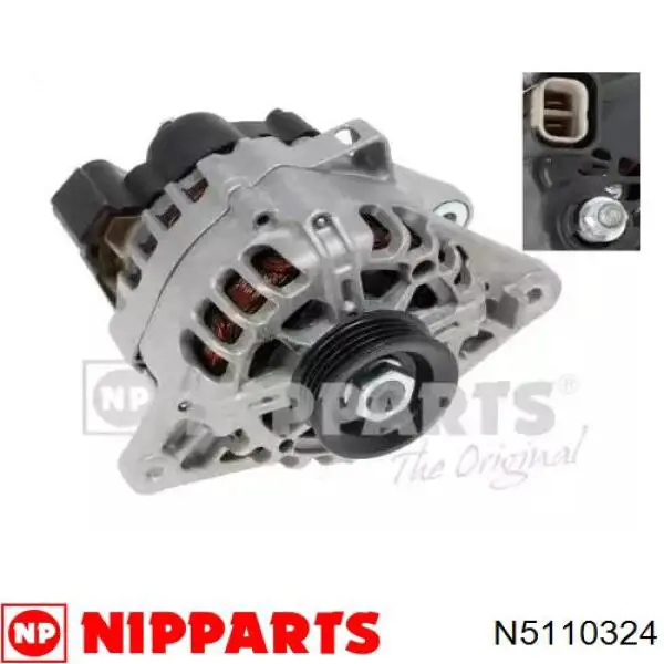 Alternator Nipparts N5110324 cena, od 171,32 USD